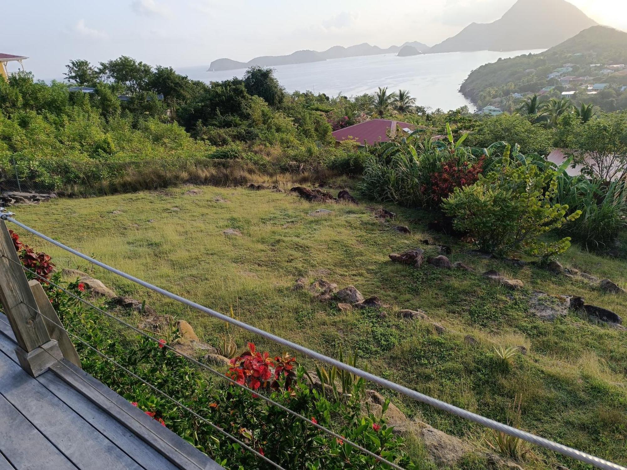 Ti Kaz Anoli Vue Epoustouflante Sur La Baie Villa Terre-de-Bas Kültér fotó